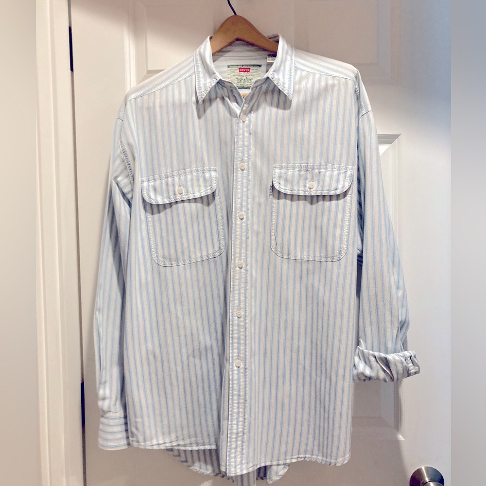 Levi’s Stripe Button Shirt